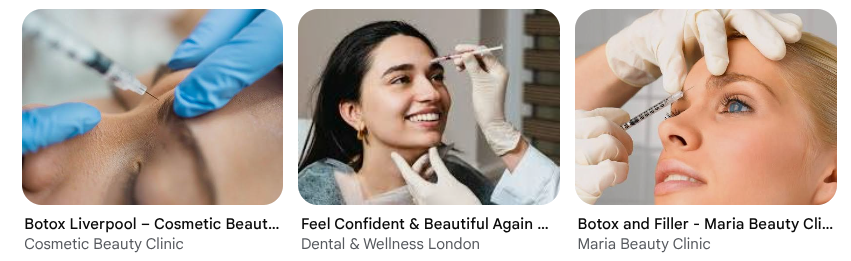 Sleek and luxurious modern medical clinic waiting room with minimalist furniture, ambient lighting, and state-of-the-art dental and surgical consulting spaces.