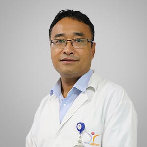 Dr. Pranil Rai – Principal Consultant in General and GI Surgery at Nepal Mediciti Hospital specializing in advanced laparoscopic and minimally invasive surgical procedures.