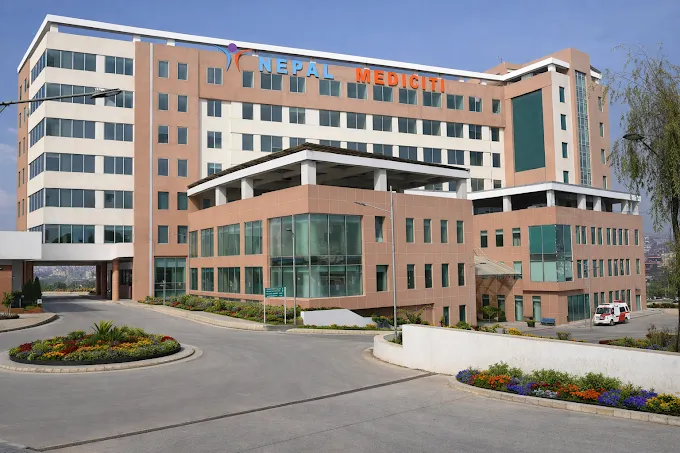 " Nepal Mediciti Hospital in Lalitpur, Nepal offering world-class healthcare services and advanced medical treatment "