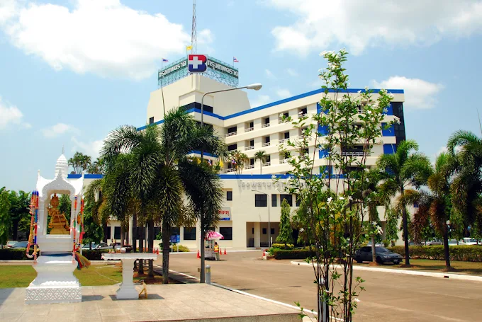 Modern infrastructure and advanced healthcare facilities at Bangkok Hospital Trat in Trat, Thailand.